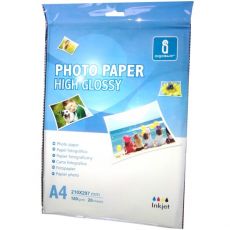 Fotopapier, 20 listov, lesklý, formát A4, vodeodolný, aigostar