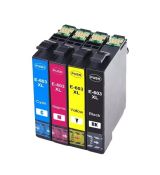 Tlačové kazety kompatibilné s Epson 603XL multipack
C13T03A14010, C13T03A24010, C13T03A34010, C13T03A44010
T603 multipack