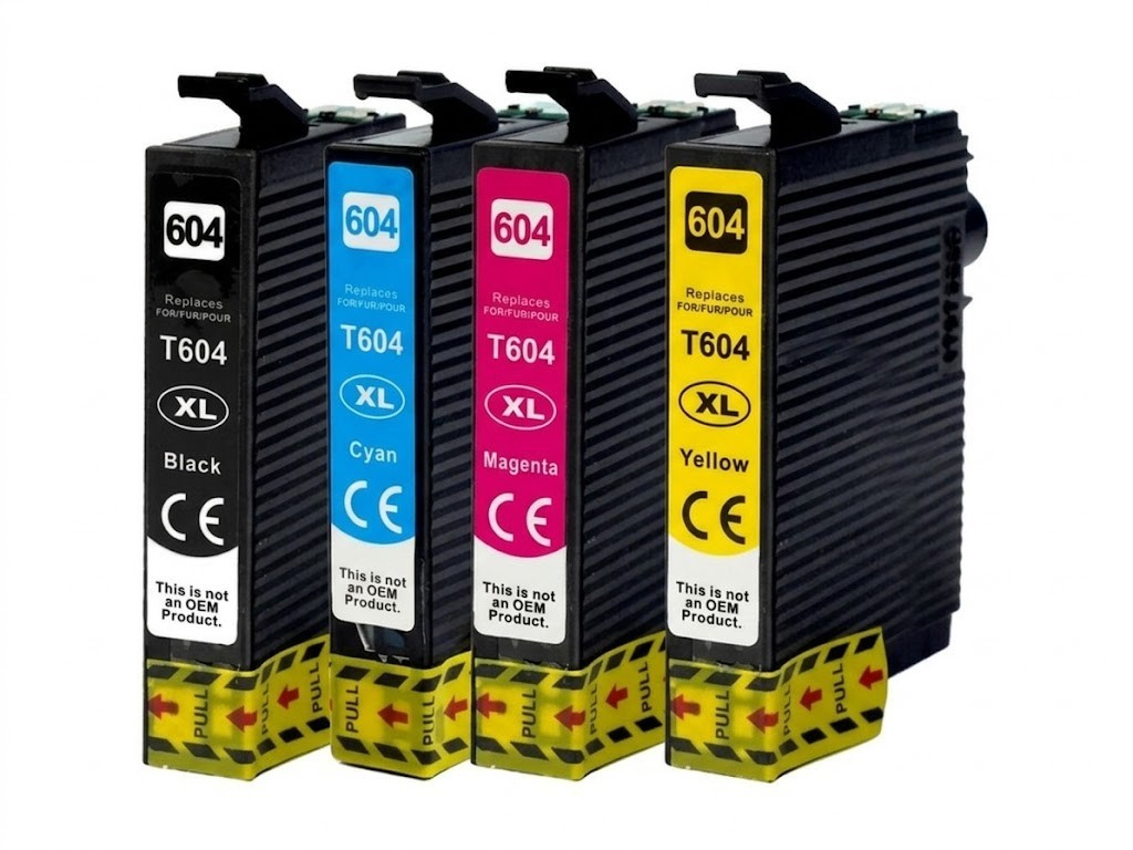 Atramentové kazety Epson 604XL (4pack) kompatibilné