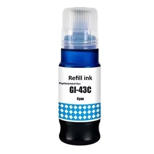 Canon GI-43 CYAN kompatibilná náplň