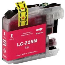 Atramentová kazeta kompatibilná s Brother LC225XL magenta