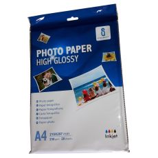 Fotopapier, 20 listov, lesklý, formát A4, vodeodolný