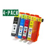 Atramentové kazety kompatibilné s HP364XL - 4pack