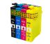 Tlačové kazety Epson 502XL C13T02W14010, C13T02W24010, C13T02W34010, C13T02W44010.